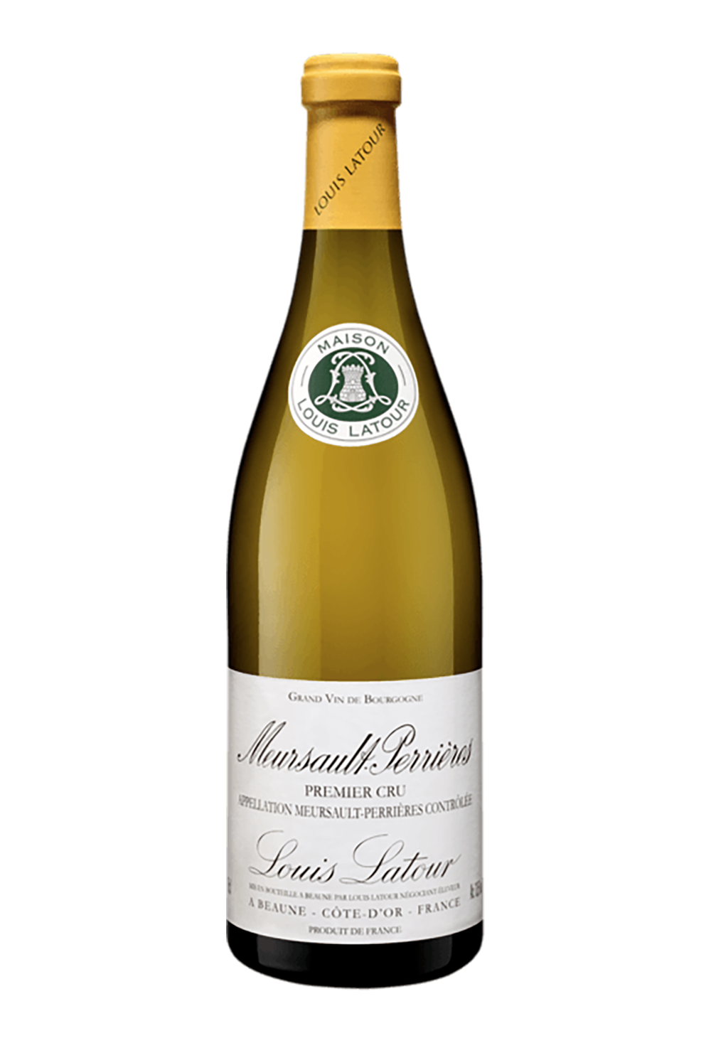 Vin de Bourgogne Meursault 1er Cru Perrières blanc millésime 2012 du