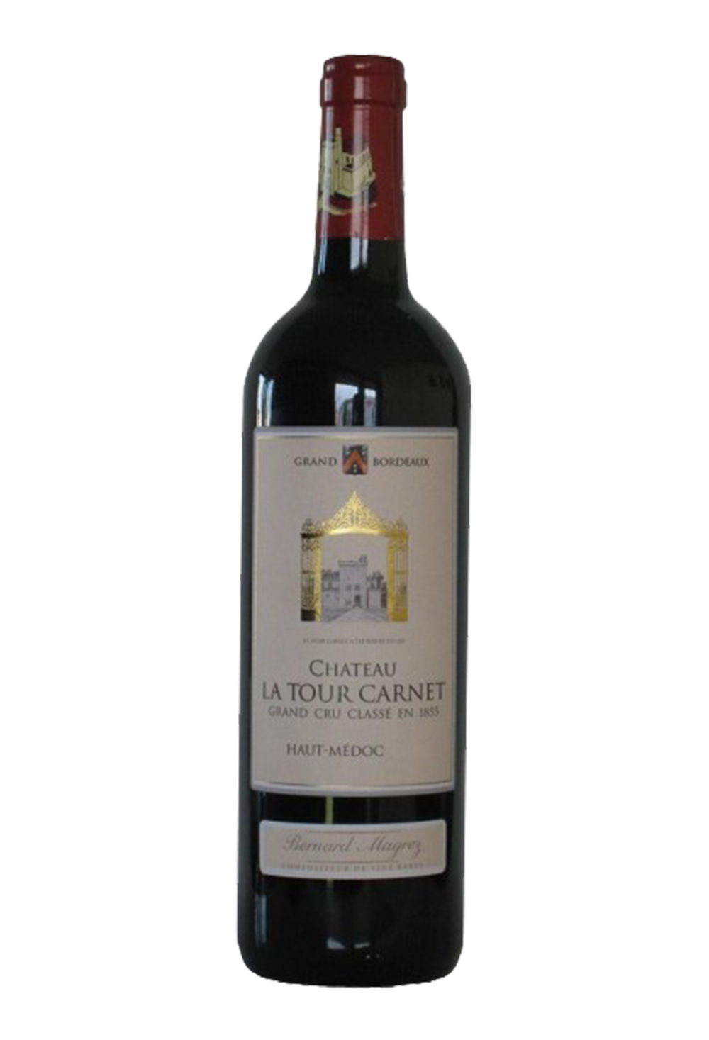 Vin rouge Haut Médoc Grand cru classé du Château La Tour Carnet