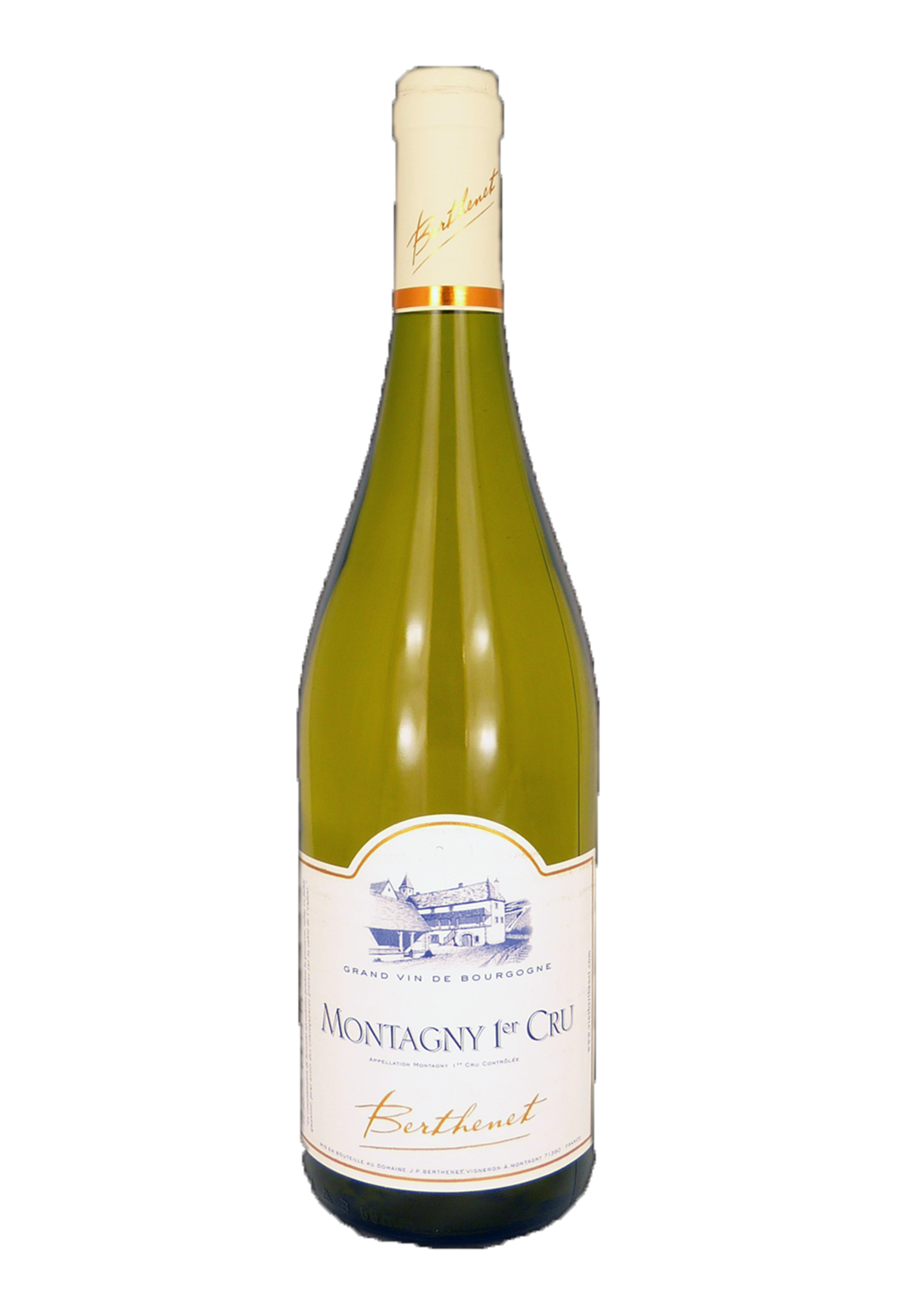 Vin De Bourgogne Montagny 1er Cru Blanc Millésime 2017 Du Domaine ...