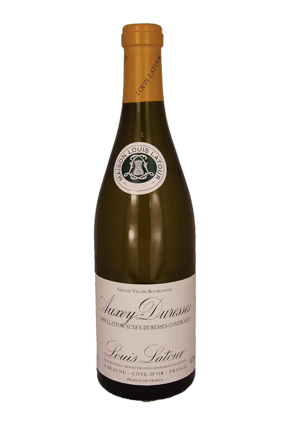 Vin de Bourgogne Auxey Duresses blanc millésime 2018 de la Maison Louis