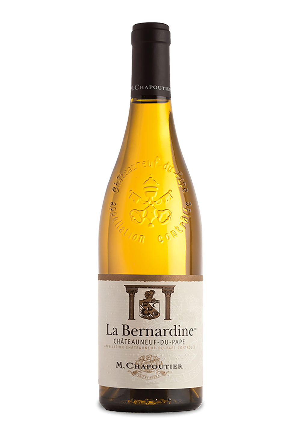 Vin Du Rhône Châteauneuf-du-Pape La Bernardine Blanc Du Domaine Chapoutier.